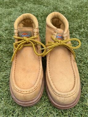Dickies Mens Tan Work-Style Moc Toe Boots